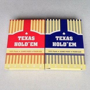 2 /Lot Classic porker card set Texas poker cards Plastic pla