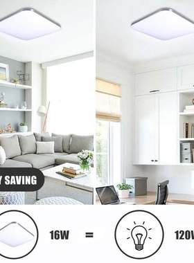 2pcs AUGIENB 1600LM 16W LED Ceiling Lights Modern Lamp Livin