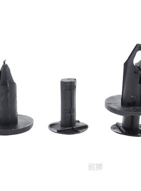 100Pcs Auto Bumper Fastener 8mm Hole Rivet Retainer Push Pin