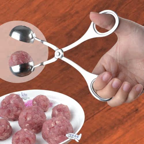 Kitchen Convenient Meatball Maker Stainless Steel Stuffed Me