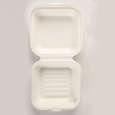 20Pcs Disposable Eco-Friendly Bento Box Food Meal Prep Lunch