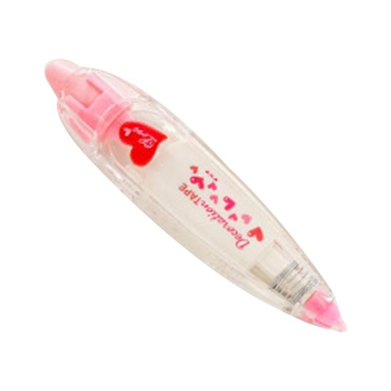 Portable Refillable Correction Tape Cartoon Retractable Corr