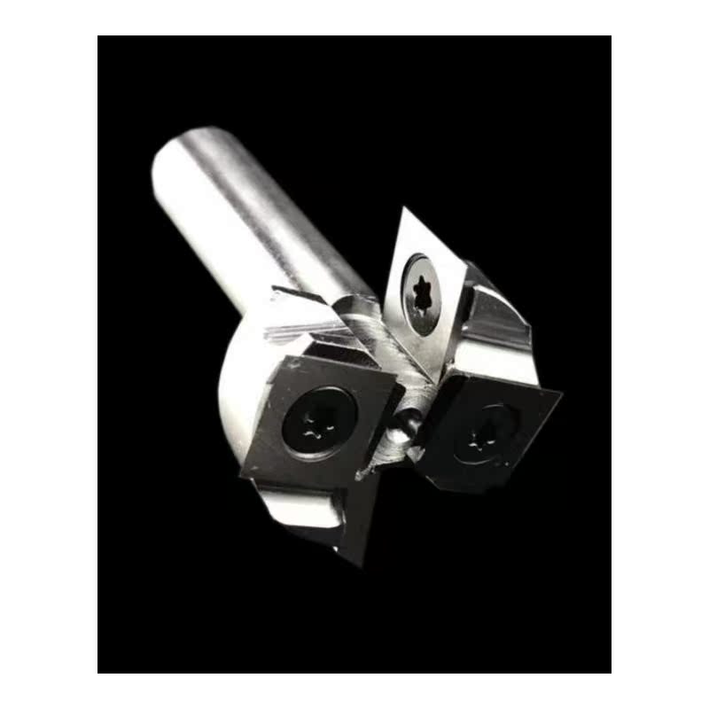 Carbide Insert Mini Surfacing Rabbeting Flycutter 2 2 Flute
