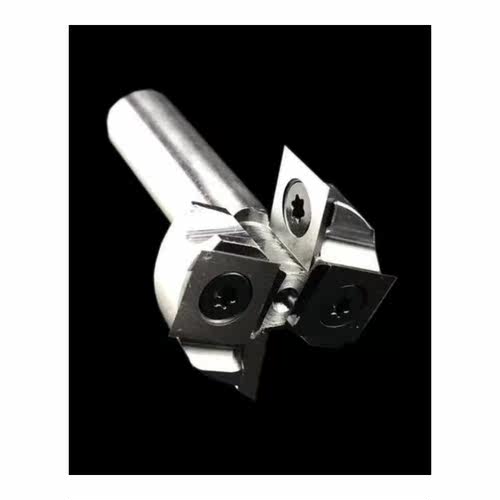 Carbide Insert Mini Surfacing Rabbeting Flycutter 2 2 Flute