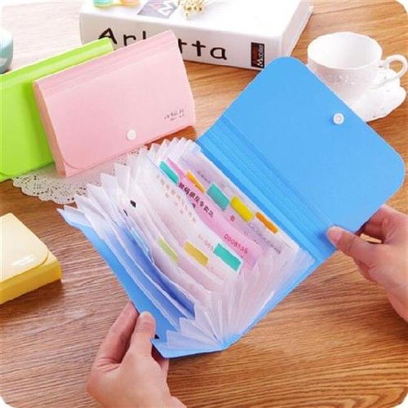 A6 Multi-layer File Folder Accordion Paper Storage Bags 2