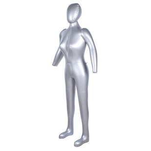 165cm Inflatable Full Body Female Model Mannequin With Arm S