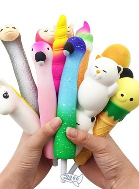 Squishy Unicorn Cat Ice Cream Panda Party Favor Cap Statione