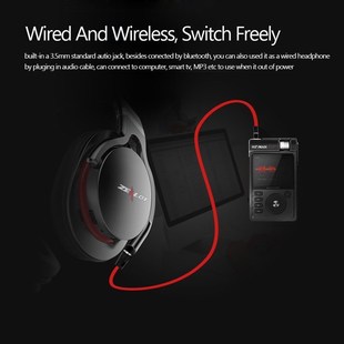 ZEALOT Bass Headset Hifi Wireless Bluetooth Microphone-Suppo