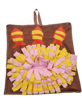 2022 New Pet Dog Snuffle Mat Nose Smell Training Blanket Sni
