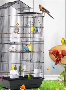 Large Bird Cage House Stand Cage Nest Durable Birdcage Pet