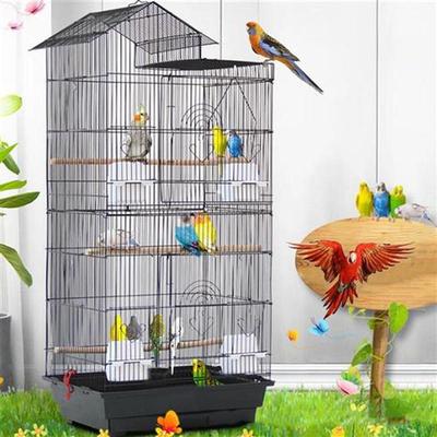 Large Bird Cage House Stand Cage Nest Durable Birdcage Pet