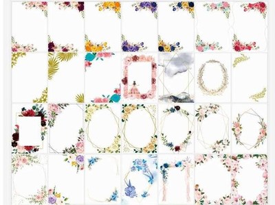 White Ink Acrylic Wedding Invitations,Free Design Acrylic Ba