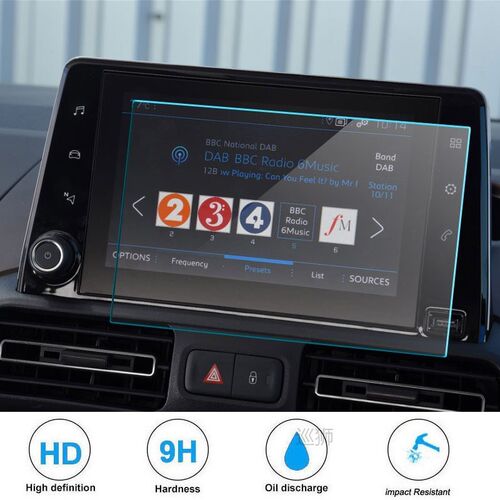 PET Film Screen Protector For Peugeot Rifter 2019 2020 LCD I