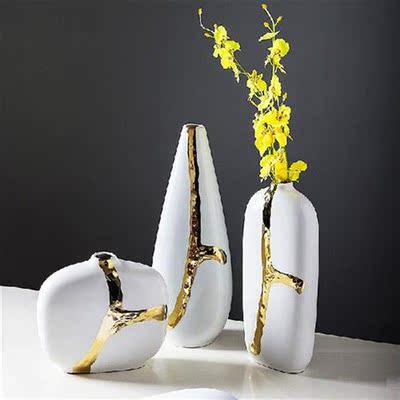 Ceramic Phnom Penh Vase Small Mouth White Matte Flower