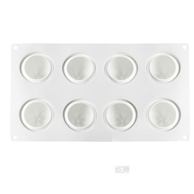 Orange Silicone Cake Mold For Baking Chocolates Ice Cream Pu