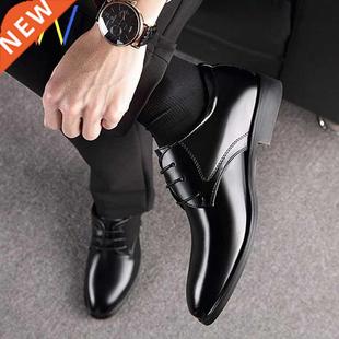 Men leather shoes men wedding shoe man business leather shoe
