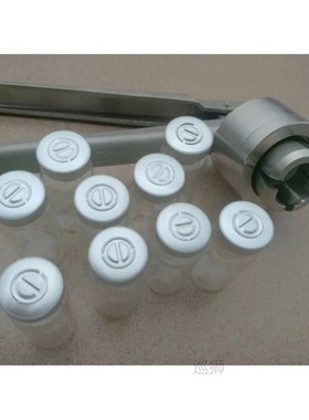 13 Teeth 20 Teeth Vial Manual Capper Gland Clamp Stainless S