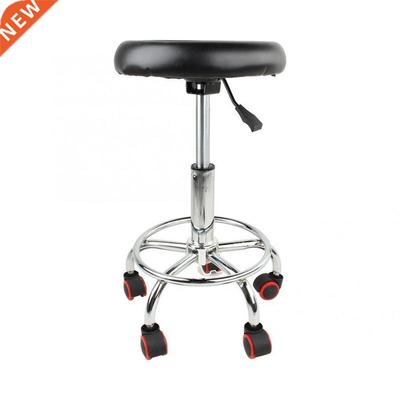 Height Adjustable Salon Rolling Swivel Stool Tattoo Massage