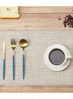 Placemats Beige Place Mats Placemats Wipeable Easy to Clean