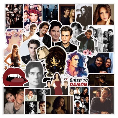 10/50Pcs  Fantasy TV Series The Vampire Diaries Stickers fo