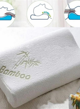 1 Pcs Sleeping Memory Foam White Singleplayer Orthopedic Nec