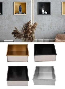 Recessed Shower Shelf 304 Stainless Steel Insert Storage