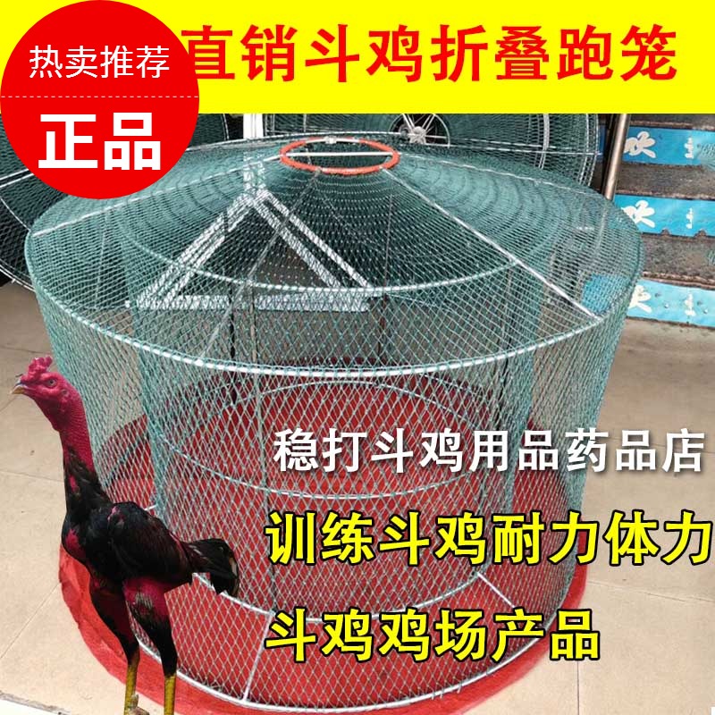 斗鸡斗鸡训练用品斗鸡折叠跑笼斗鸡罩笼斗鸡组装折叠跑笼斗鸡包邮