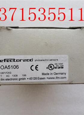 议价IFM原接近开关OA5106 TS80 TD2501 VSE002 IN5331 IFC204 VSP