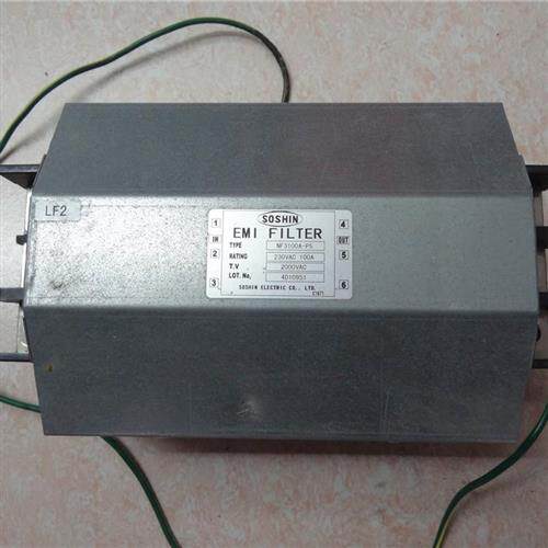 议价原装拆机SOSHIN 双信电源滤波器NF3100A-PS OSHIN230VAC