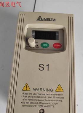 议价变频器VFD002S21A片220V0.2KW 89新议价