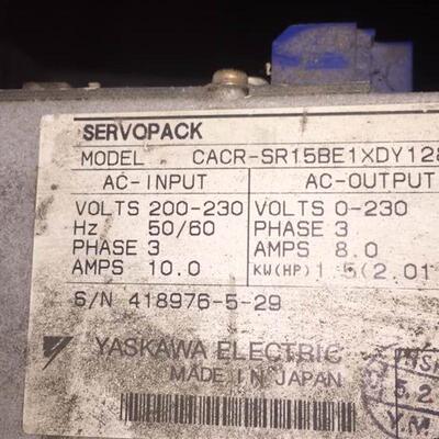 议价安川伺服驱动器 CACR-SR15BE1XDY128   议价 可以拆 各种配件