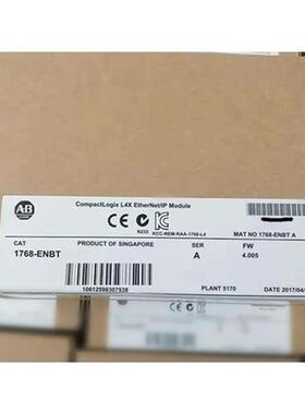 议价1768-ENBT美国罗克韦尔PLC模块Allen-Bradley CompactLog