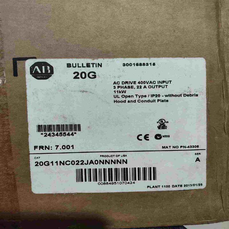 议价拍前询价全新AB罗克韦尔755变频器11kw