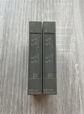 议价拆机产品2AI RTD模块6ES7 1344JB500AB0