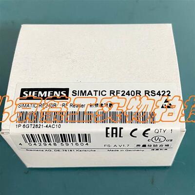 议价6GT2821-4AC10/40 西门子读写头RF240R 全新原装