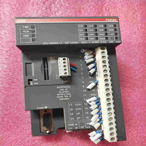 议价拍前询价拆机原装ABB CPU PM564T A0 成色漂亮  现