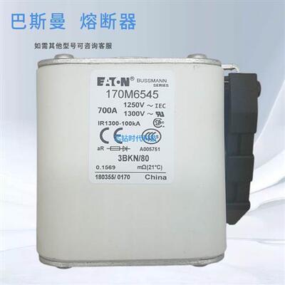 议价巴斯曼快速熔断器170M6542 170M6543 170M6544 170M6545全新