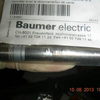 议价正品堡盟Baumer电容式传感器接近开关CFAM 12N1600/S14