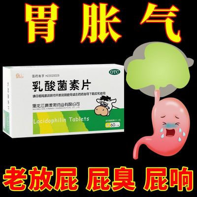 【庆瑞】乳酸菌素片0.4g*60片/盒