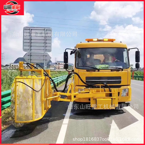 城市护栏围栏加装护栏清洗机护栏清洗机高速波形护栏清洗车