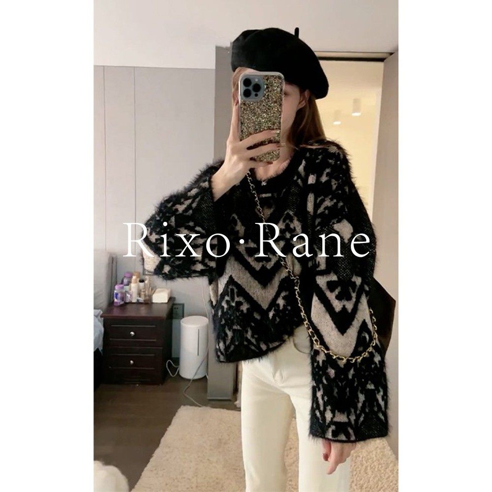 法国Rixo Rane 颜值敲赞?复古漂亮宽松水貂绒套头毛衣女慵懒上衣,女装/女士精品,大码内搭,淘宝优惠券,粉丝福利购,淘宝优惠卷