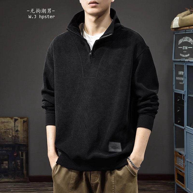 it neith BIAS潮牌半拉链雪尼尔立领男卫衣春秋新款痞帅休闲外套,男装,秀禾服,淘宝优惠券,粉丝福利购,淘宝优惠卷