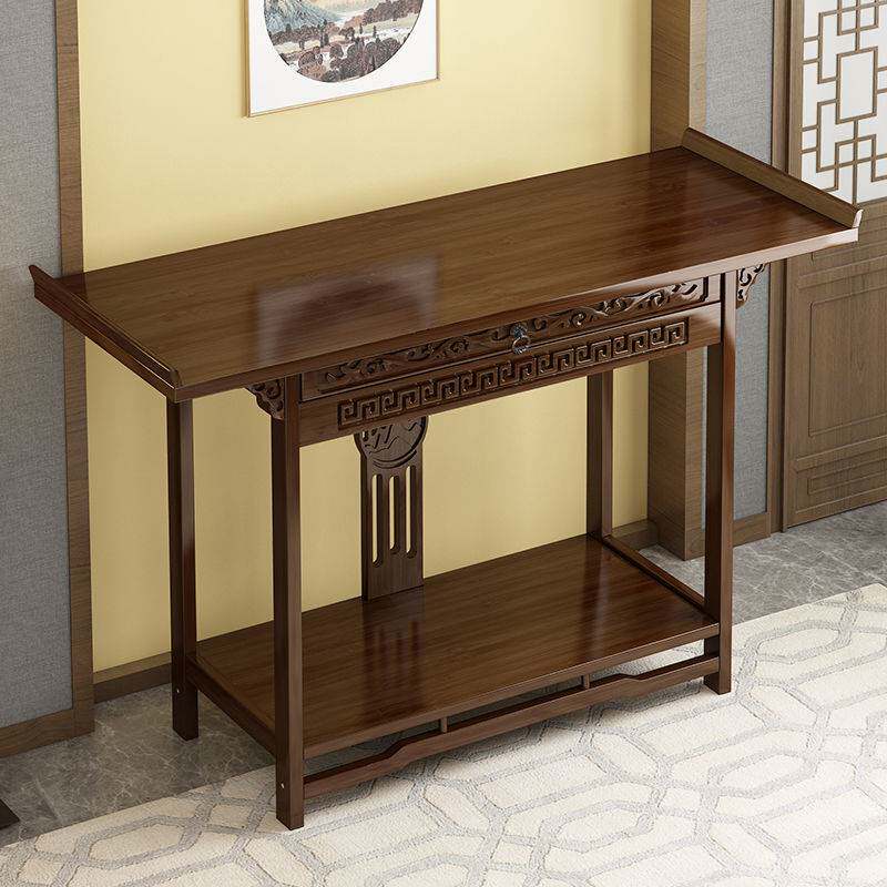 农村香火桌子客厅香火桌现代供奉桌条案桌关公香案台祖先家用香台