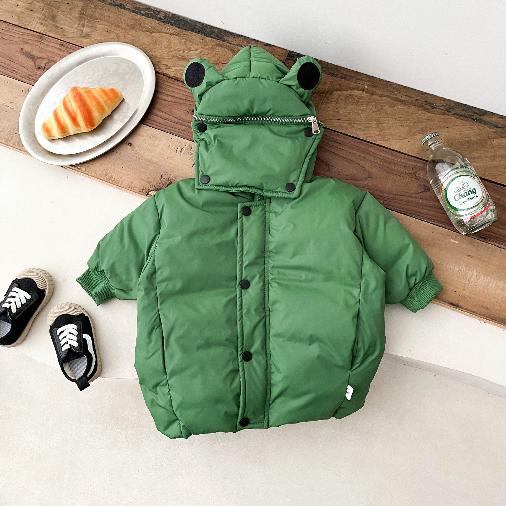 儿童羽绒服2023冬款韩版女童加厚卡通青蛙白鸭绒棉衣男童长款外套,童装/婴儿装/亲子装,羽绒服,淘宝优惠券,粉丝福利购,淘宝优惠卷