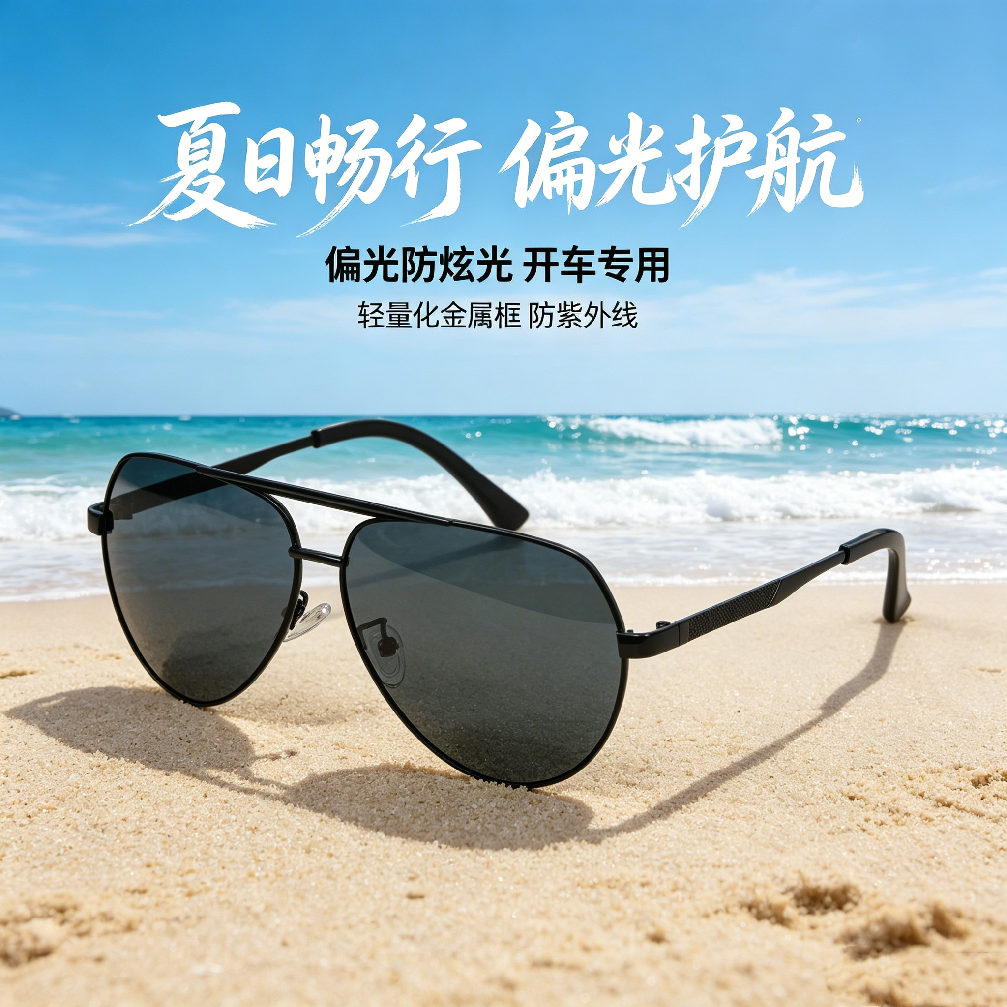 太阳镜男款2026新款墨镜男式偏光太阳眼镜开车驾驶司机专用