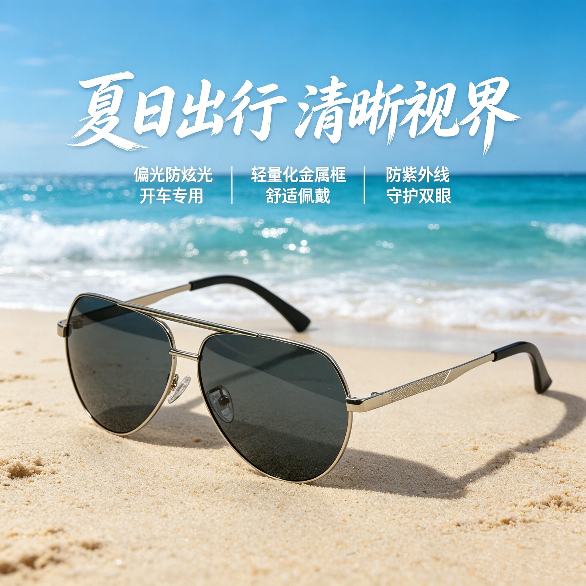太阳镜男款2026新款墨镜男式偏光太阳眼镜开车驾驶司机专用