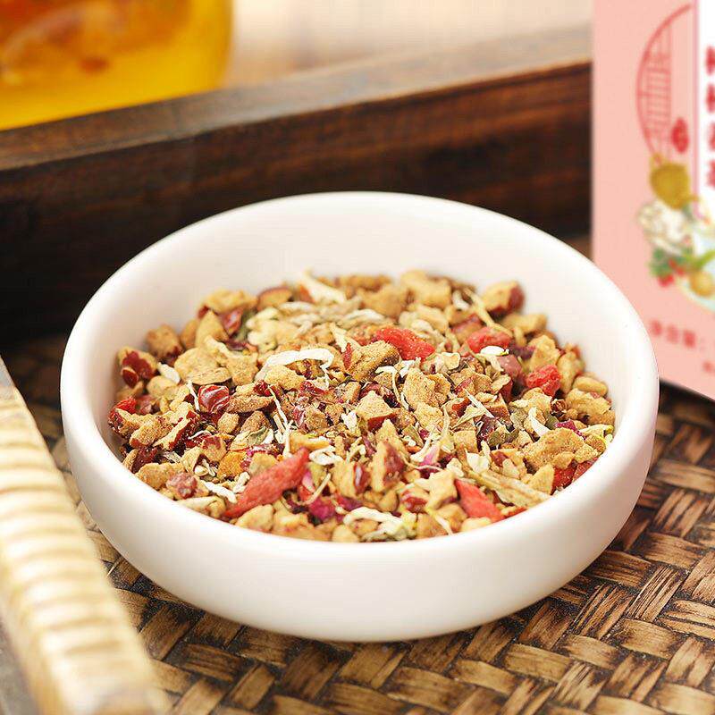 品湖北李IQN时珍圆红枣枸杞茶桂圆红枣枸杞茶120g正保障桂运费姜