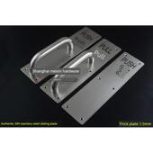 304不锈钢滑板标牌商店门拉手防火门拉手木门拉手滑板