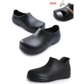 耐磨轻型Eva防护鞋 防水防滑男胶鞋 雨靴 厨师鞋 钢头防砸碎工作鞋