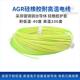 0.75 矽橡胶耐高温黄绿双色软接接地线AGR0.5 1.5 2.5 10平